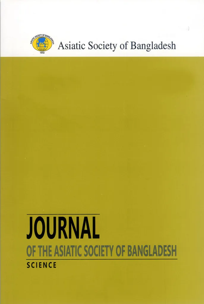 Journal of the Asiatic Society of Bangladesh (Science)